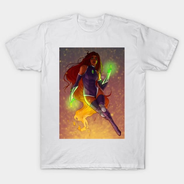 Starfire T-Shirt by Eileen Widjaja